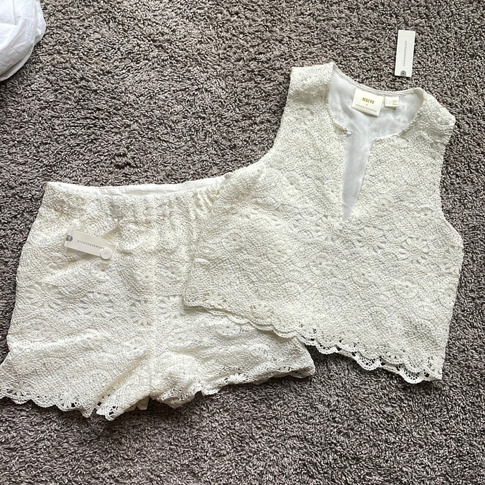 NWT Maeve Crochet Set sz 2